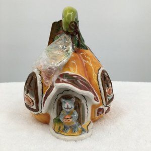 Blue Sky Heather Goldminc Pumpkin Pie Cottage Thanksgiving Tealight